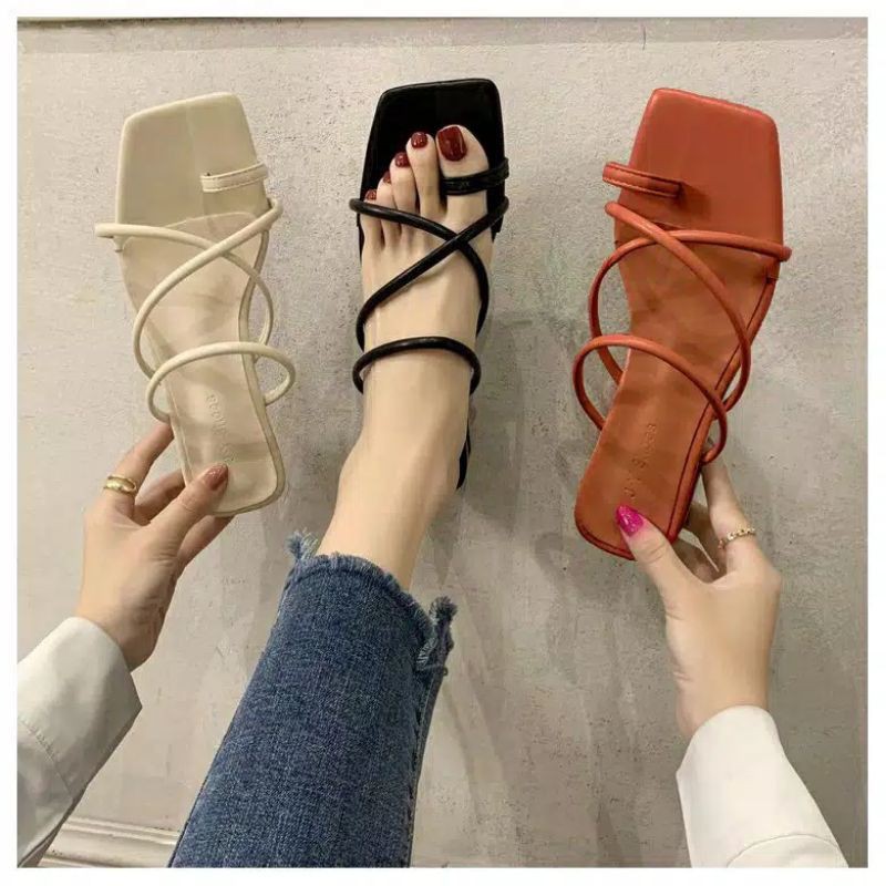 TERMURAH&quot;SANDAL WANITA HEELS IW 03