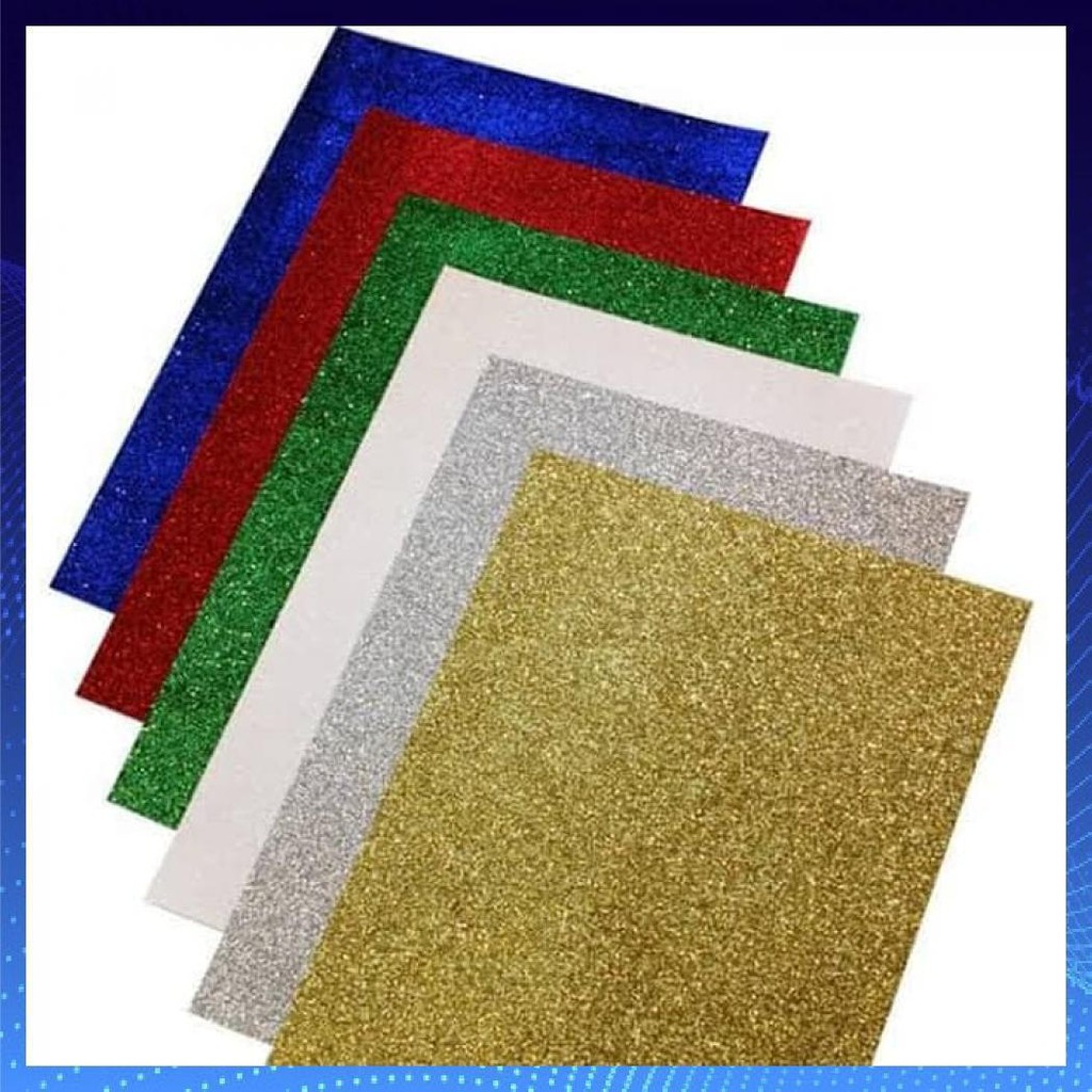 

30X40 Kertas Karton Gold Silver Glitter Holographic Paper
