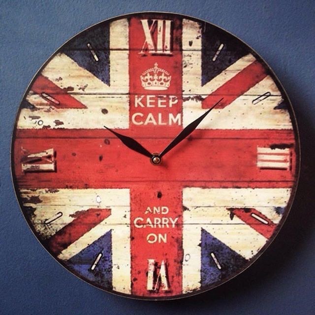 Union Jack - Wallclock