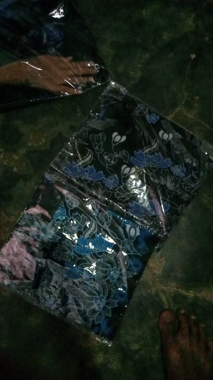 Batik Couple Keluarga Sania Ruffle Ori Ndoro Jowi Dnt Gamis Busui Sarimbit Keluarga Sakura Biru