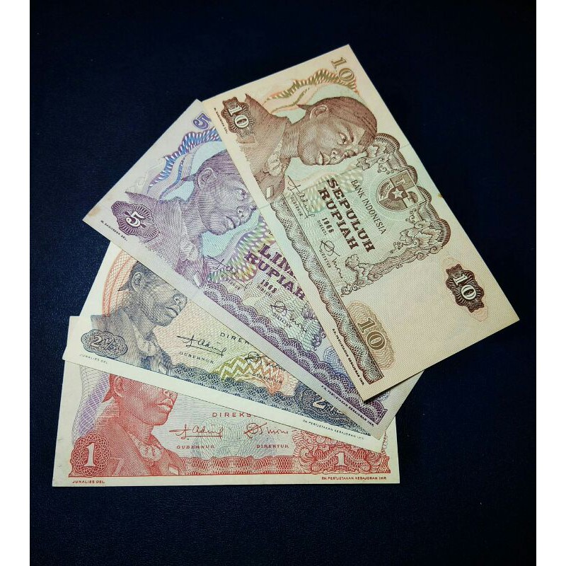 uang kuno sudirman set 1-10