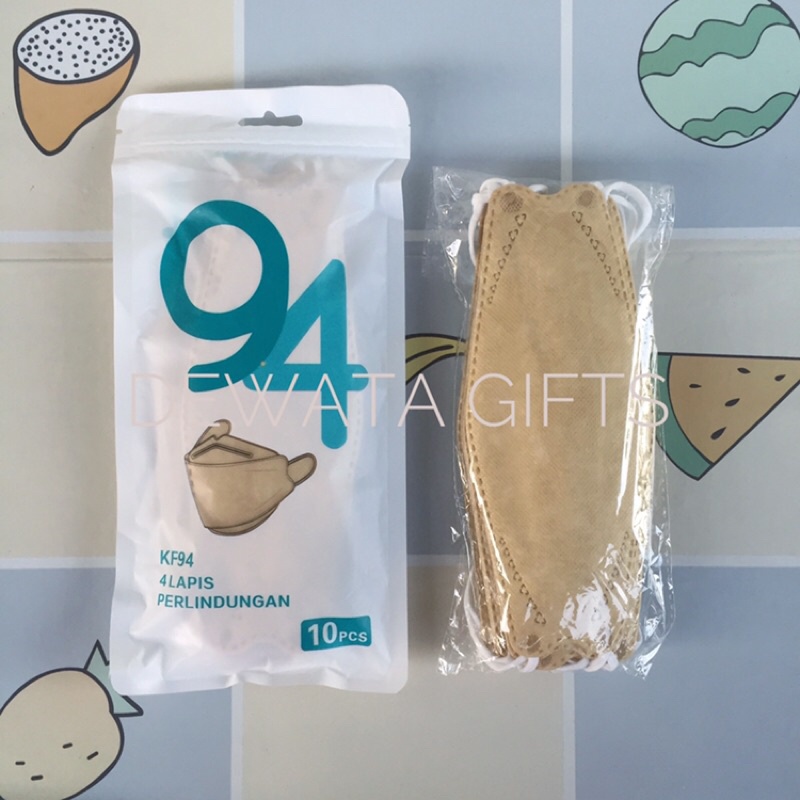 Masker KF94 - Gold 10pcs