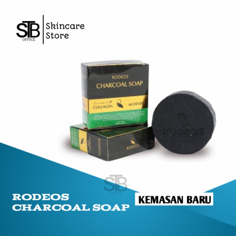 Rodeos Sabun Wajah Pria Mengandung Charcoal Dan Aloevera Mengatasi Minyak Berlebih redeos Cuci Muka Pria Anti Acne Pembersih Wajah Pria