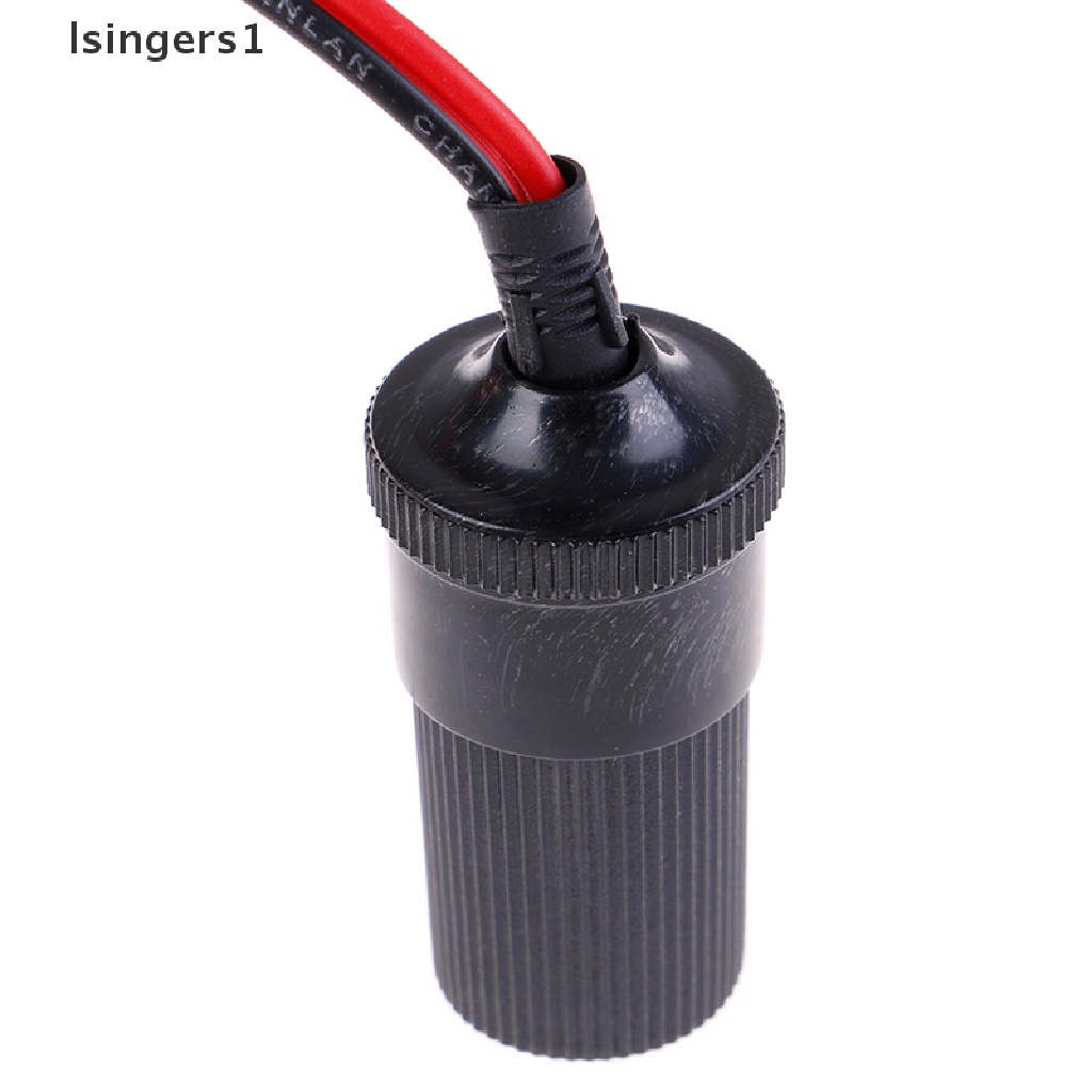 (lsingers1) Adapter power socket lighter Rokok 12V Model Klip on