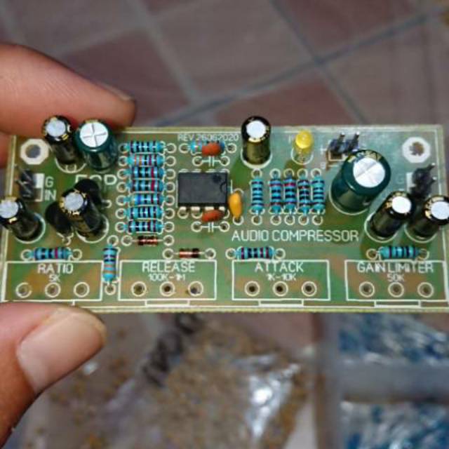 REV26062020 TANPA POTENSIO KIT MONO AUDIO AUTO COMPRESSOR LIMITER