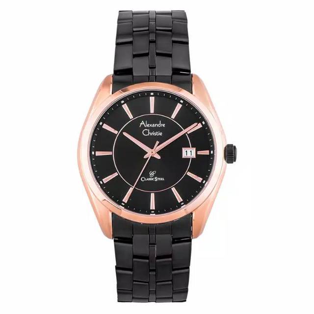 ALEXANDRE CHRISTIE PRIA AC 8578 MD ORIGINAL ( BLACK ROSEGOLD )