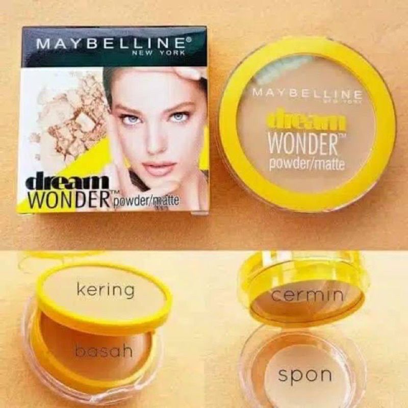 Bedak Maybelline 2 in 1 Basah &amp; Kering