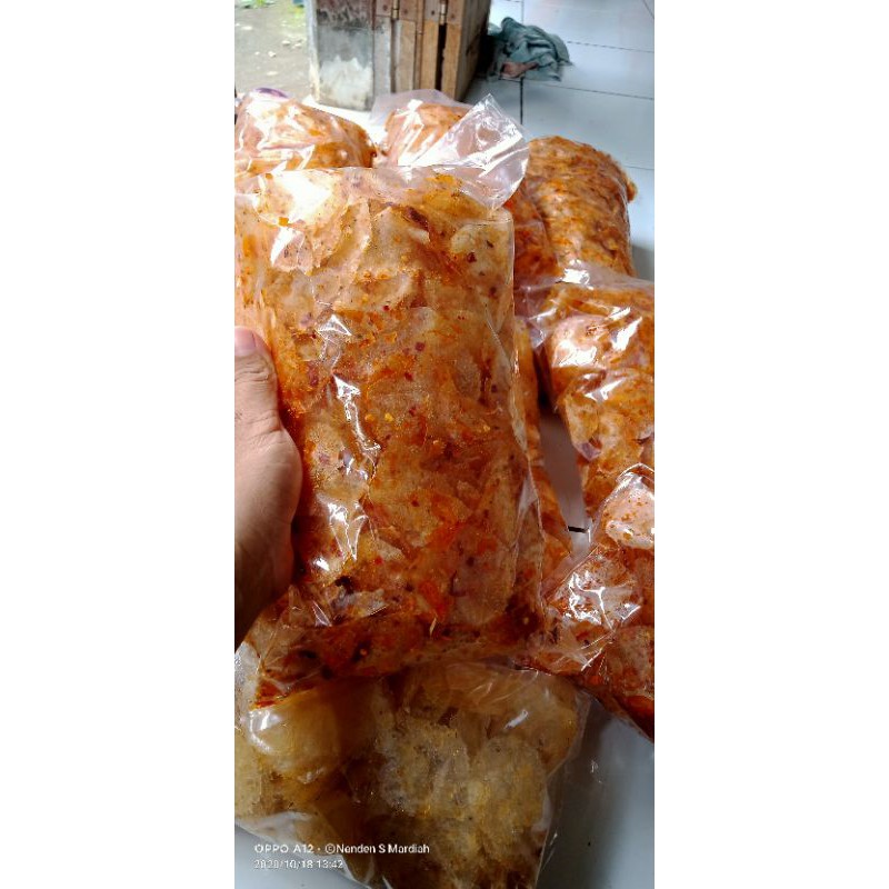 

Kripik Kaca a.k.a kripik beling// Pakset