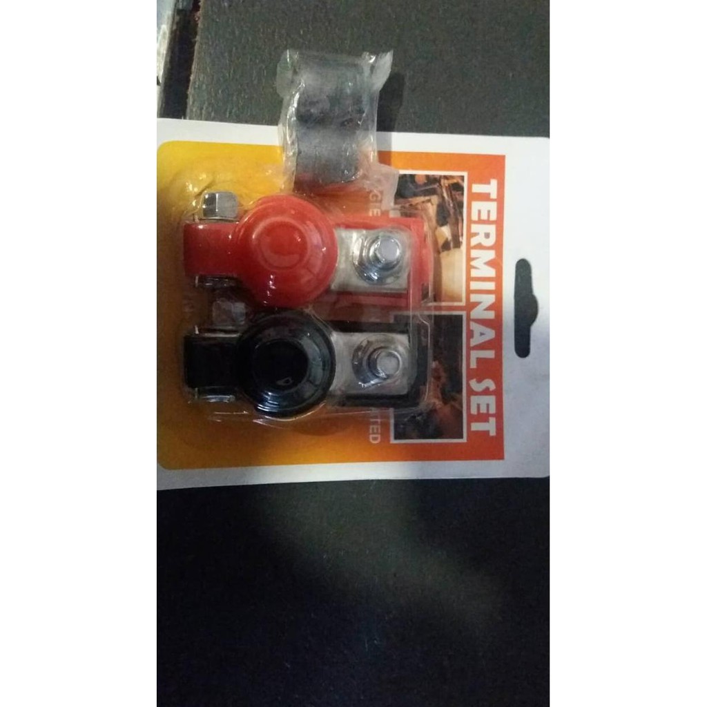 TERMINAL ACCU MOBIL + TUTUP PENUTUP / KEPALA AKI PROMO