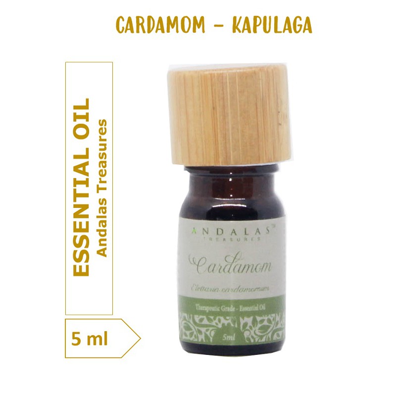 5 ml CARDAMOM Essential Oil 100% Murni Minyak Atsiri Kapulaga Andalas Treasures