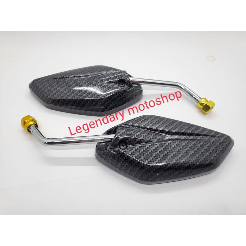 SPION CHROME CARBON JUPITER DRAT YAMAHA SAMA CARBON BAET  VIXION R15 VEGA NMAX AEROX LEXI DLL