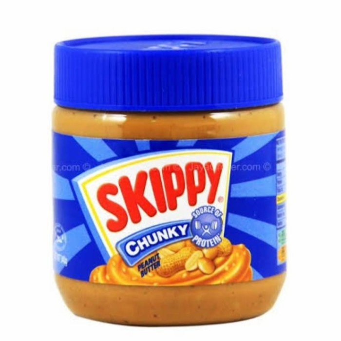 

SELAI SKIPPY JAM - PEANUT BUTTER/SPREAD (CREAM / CHUNKY) 340g