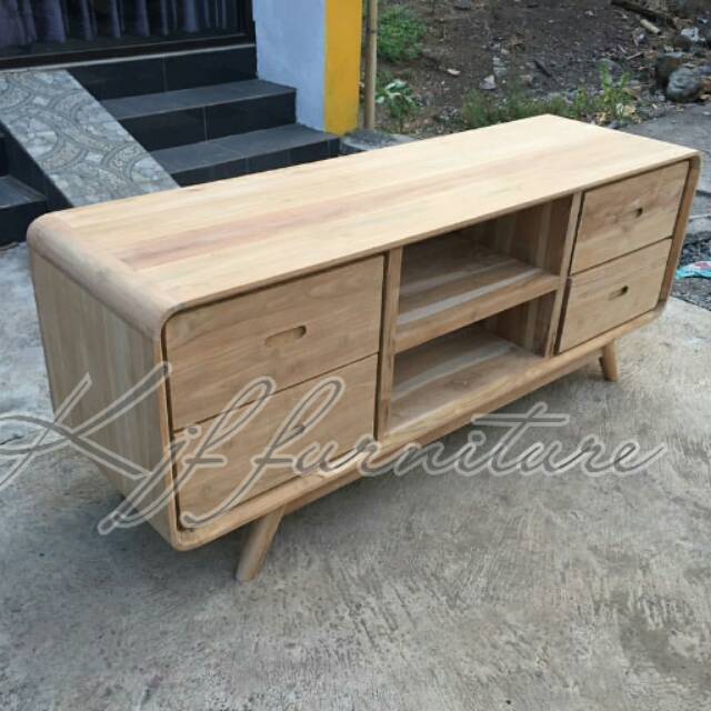 Bufet tv minimalis jati bufet jati minimalis