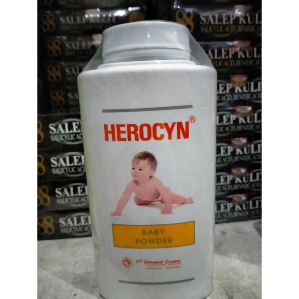 bedak herosin baby 200gr,per pcs.