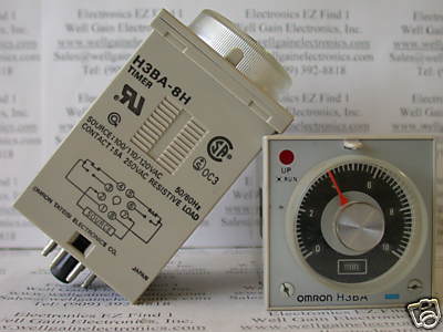 Timer Omron H3BA-8 + Socket Termurah