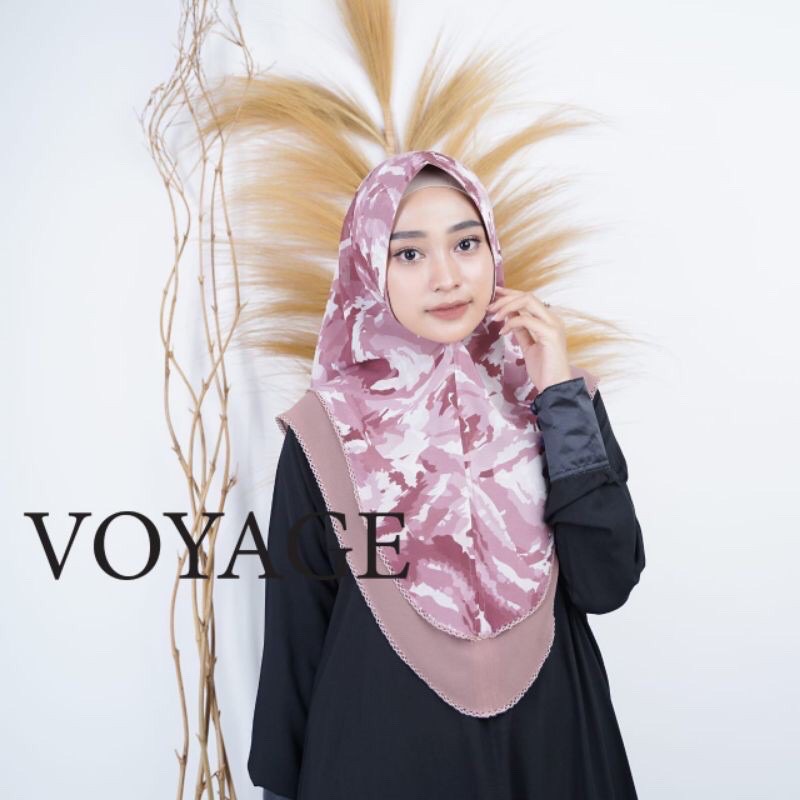 KHIMAR /HIJAB INSTAN MiNi OVAL VOYAGE