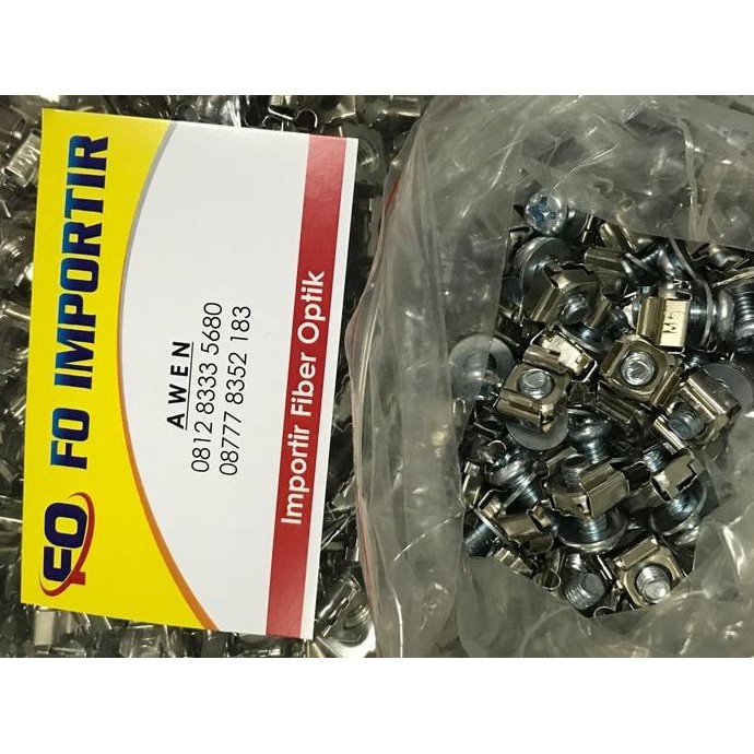 BARANG BERKUALITAS  Cage nut m6 bout