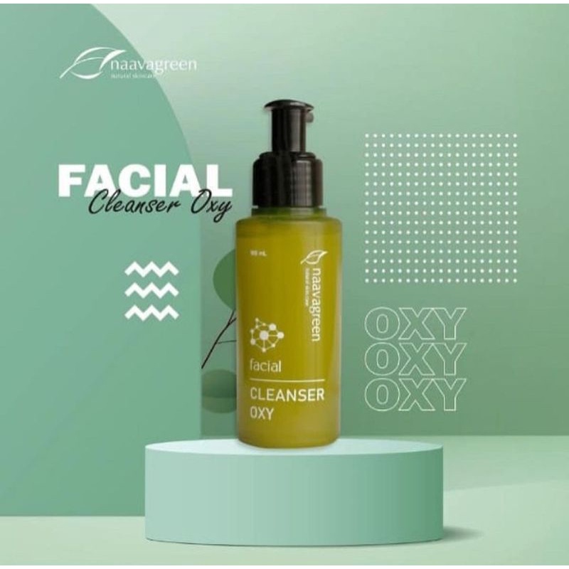 FACIAL CLEANSER OXY NAAVAGREEN - ORIGINAL NAAVAGREEN SKINCARE