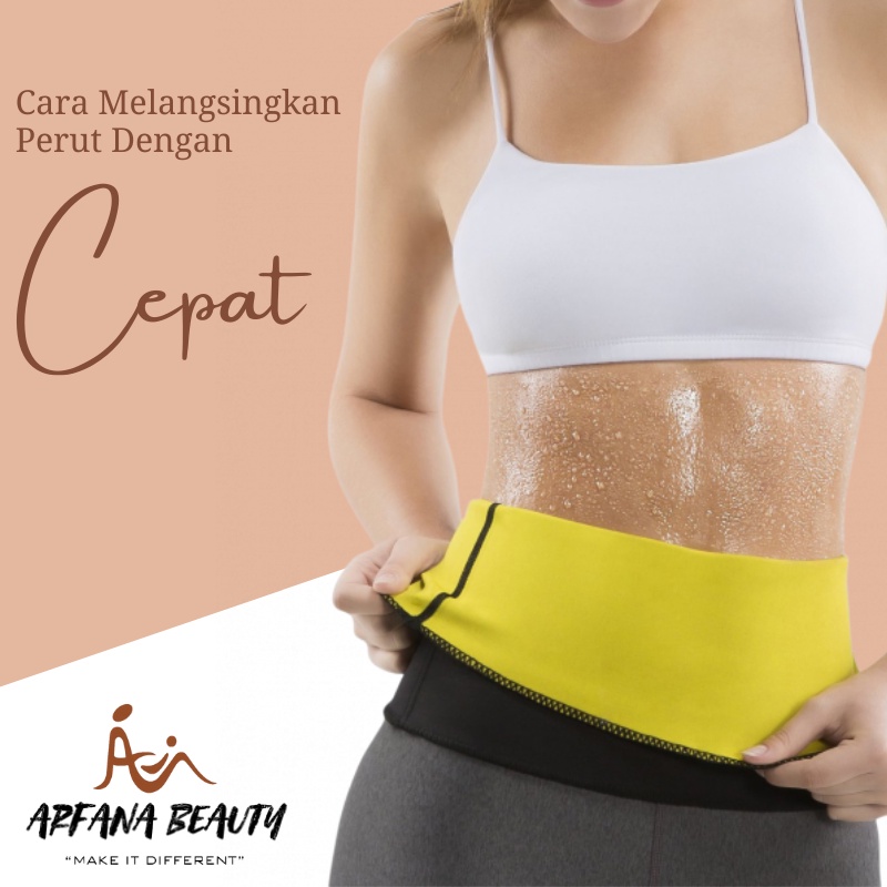 BUY 1 GET 1 Sliming Suit Korset Pelangsing Perut Korset Wanita Hot Shaper Waist Pembakar Lemak