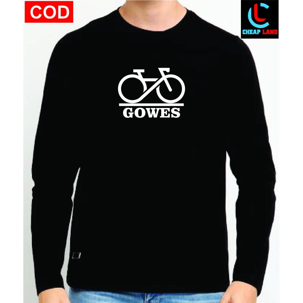ATASAN KAOS LENGAN PANJANG- GOWES SEPEDA