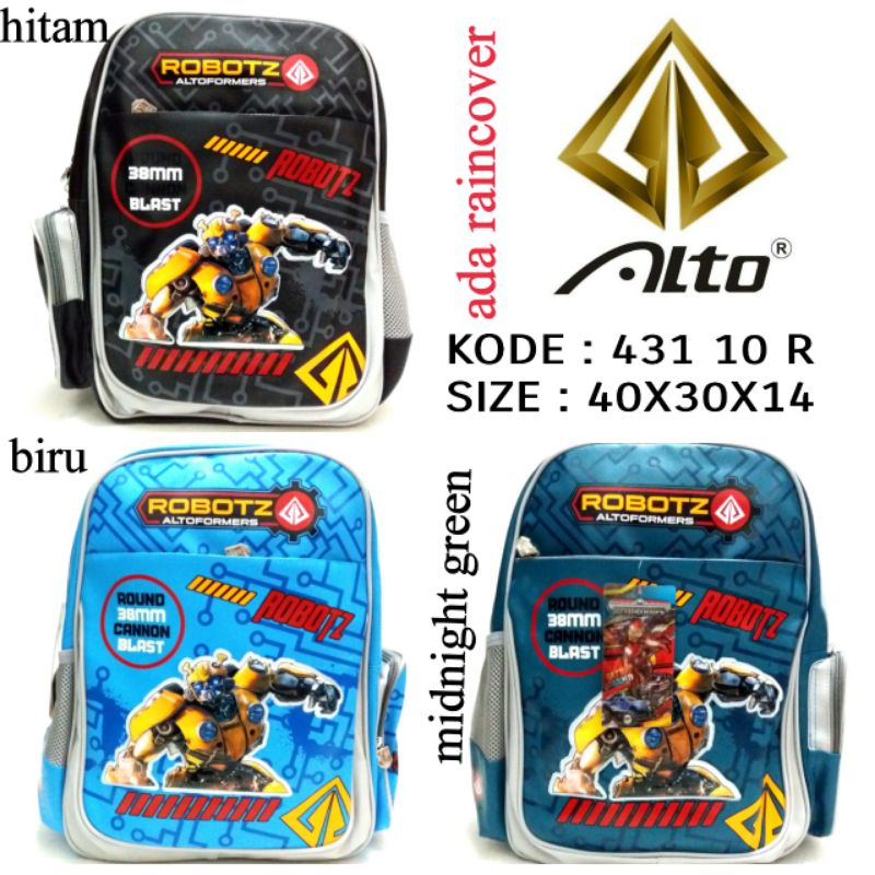 TAS RANSEL SEKOLAH ANAK COWOK TK/SD TERBARU ROBOT ALTO Transformer Spiderman Lof Lol TERBARU HARGA TERMURAH Free Raincover