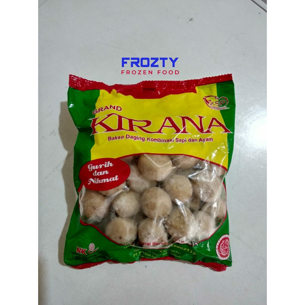 Baso Kirana baso kombinasi ayam dan sapi 450 gr