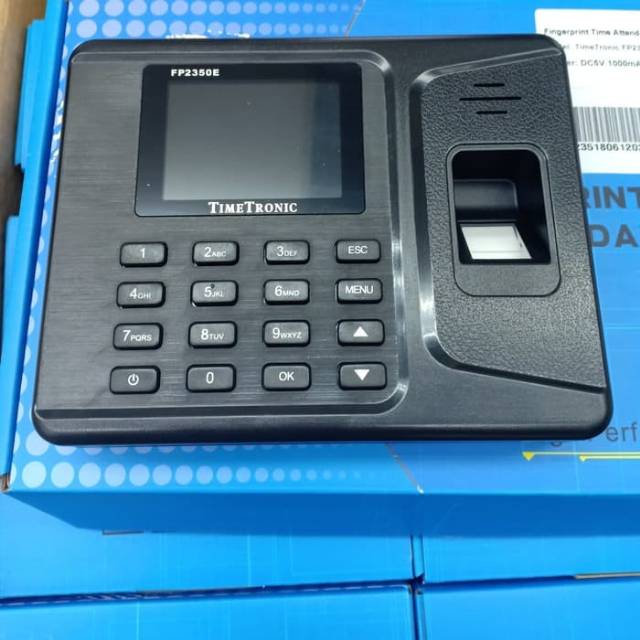 TIME TRONIC 2350E ~ MESIN ABSEN / ABSENSI SIDIK JARI ( FINGERPRINT )