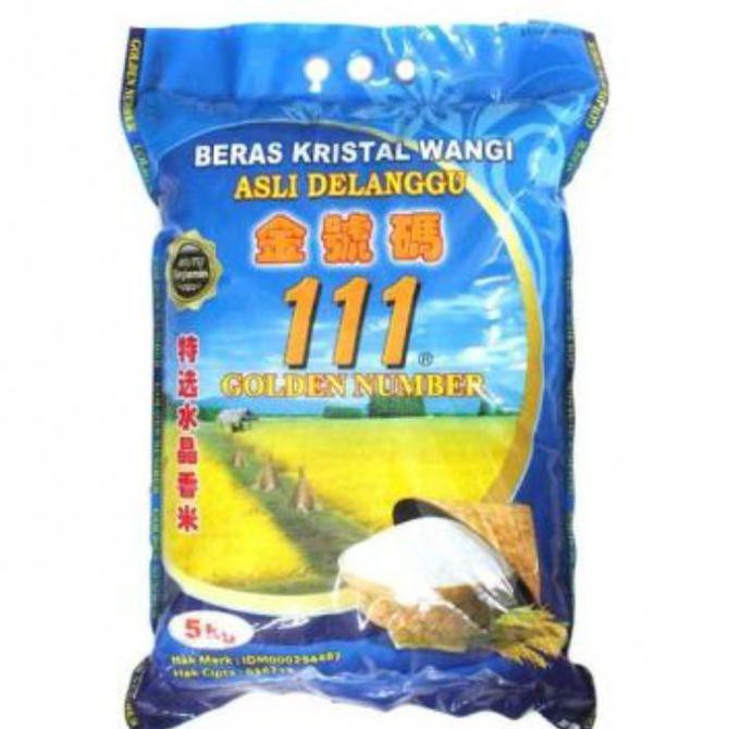 

Silahkan Order] Beras Premium 111 Golden Number 5 Kg 5Kg