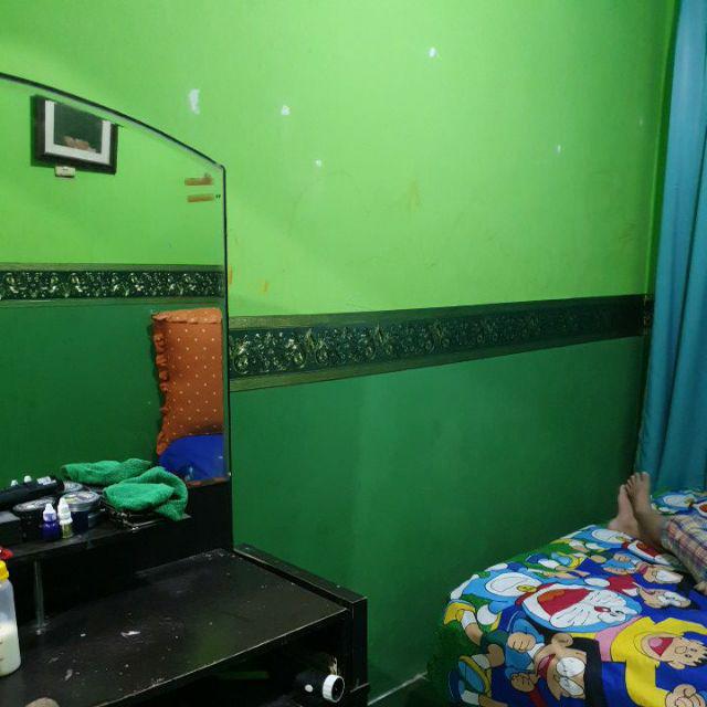 Wallpaper Dinding Borderlist Klasik Mewah Green