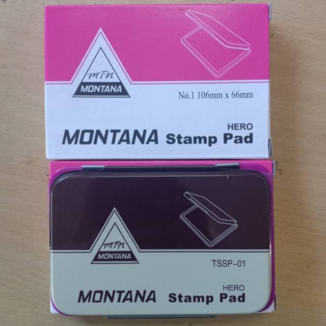 

Stamp pad purple ink