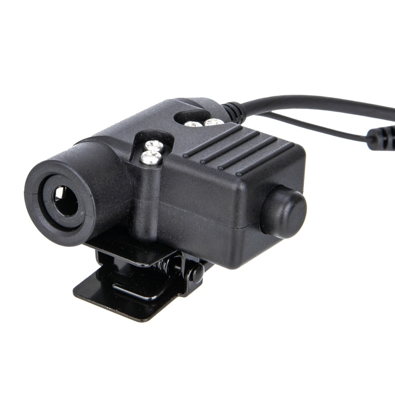 Vivi U94 Adapter Konektor Sistem PTT 2 Pin Plug to Talk Untuk Walkie Talkie TK 3107 / UV 5R / BF 888S / WLN KD C1