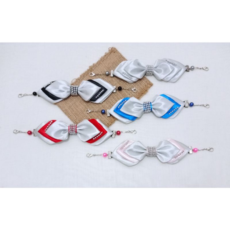 konektor masker pita murah / konektor masker pita satin