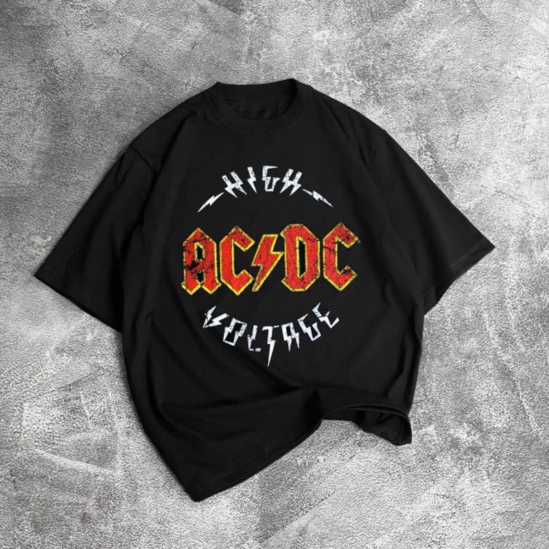 KAOS OVERSIZE TEE AC&amp;DC