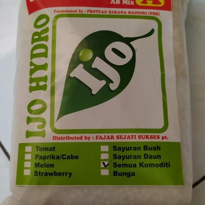 pupuk hidroponik AB mix Ijo 1,7 kg semua komoditi