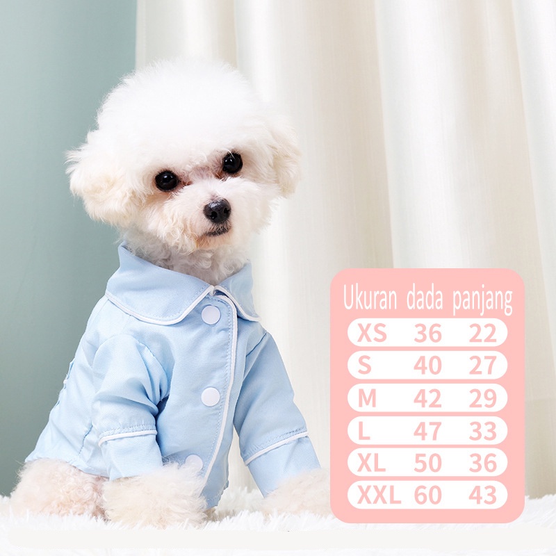 Pet Clothes Pajama Tidur Untuk Anjing dan Kucing Part 2