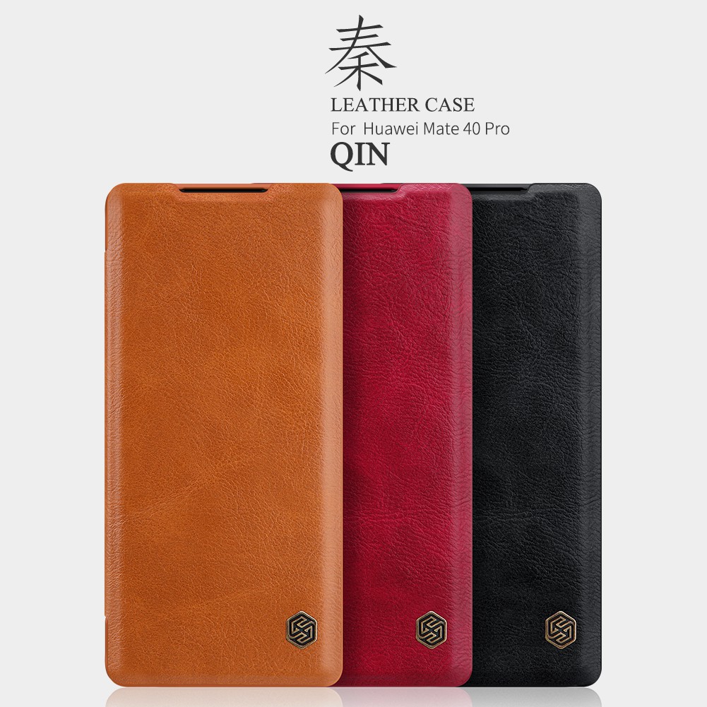 Flip Cover HUAWEI Mate 40 Pro Nillkin Qin Leather Flip Hard Case