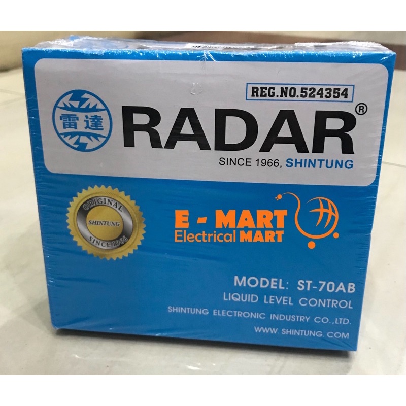 RADAR SHINTUNG ST 70 AB ORIGINAL LIQUID LEVEL CONTROL / Pelampung Tandon Otomatis Radar SHINTUNG