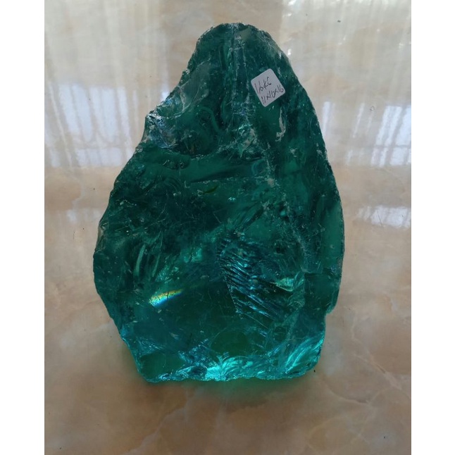 Obsidian hijau muda 3