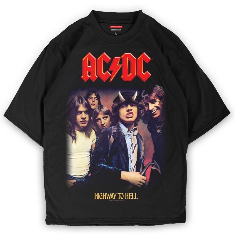 KAOS ACDC MURAH TSHIRT ACDC MURAH BAJU ACDC MURAH BISA COD KAOS PRIA KAOS WANITA
