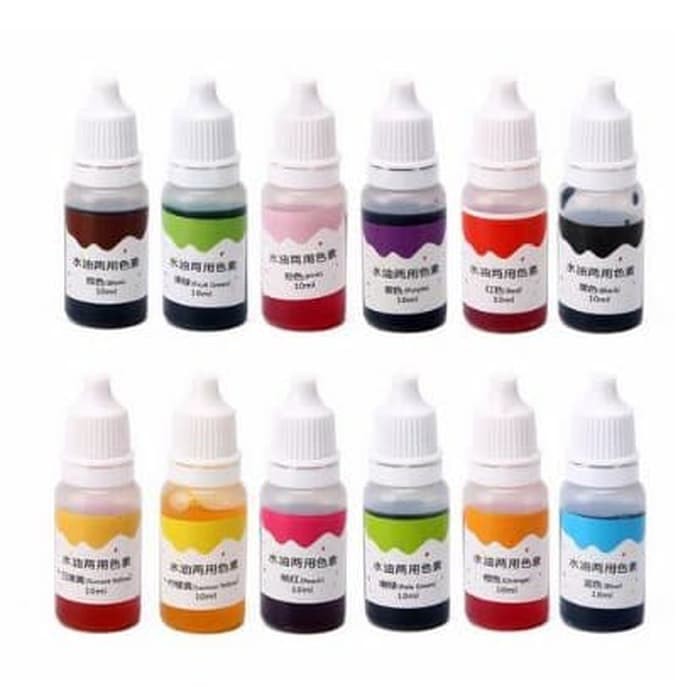 Soap Dye Pigment Liquid - Cairan Pewarna Sabun Handmade (10ml)