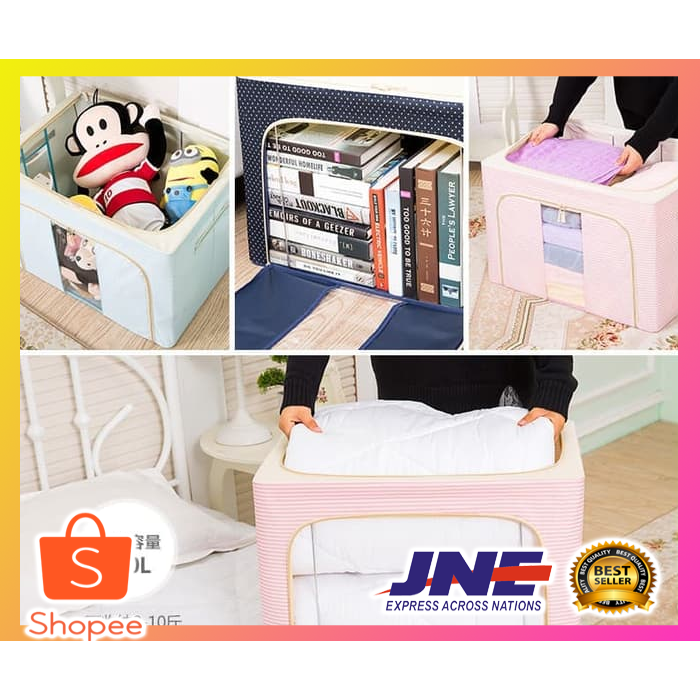 Storage Box Lemari  Baju Pakaian Selimut Sprei 