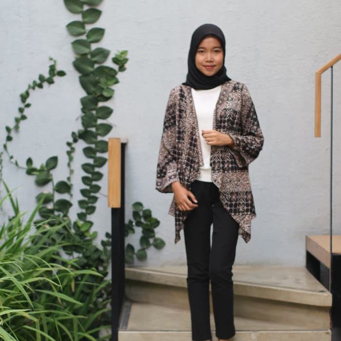 Cardigan / outer batik wanita etnic