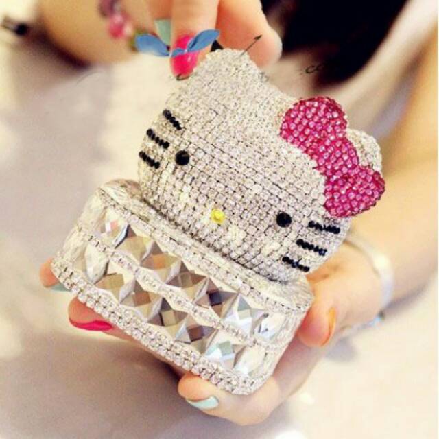 Hello kitty car parfume swarovski hello kitty mobil parfume diy parfume hk parfume mobil