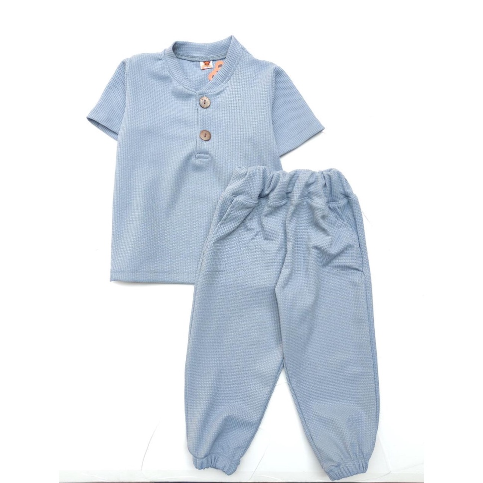 SET KIANO PANJANG SETELAN UNISEX 1-5 Th Setelan Anak Lakilaki Setelan Anak Perempuan