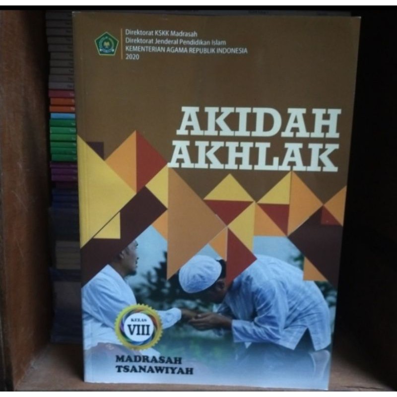 ORI buku teks siswa akidah akhlak k13 Depag kelas 8 edisi revisi 2020