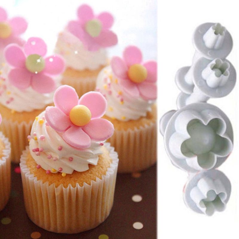 Plunger Bunga / Cetakan Fondant Bunga / Cetakan Bunga / Cetakan Kue Kering
