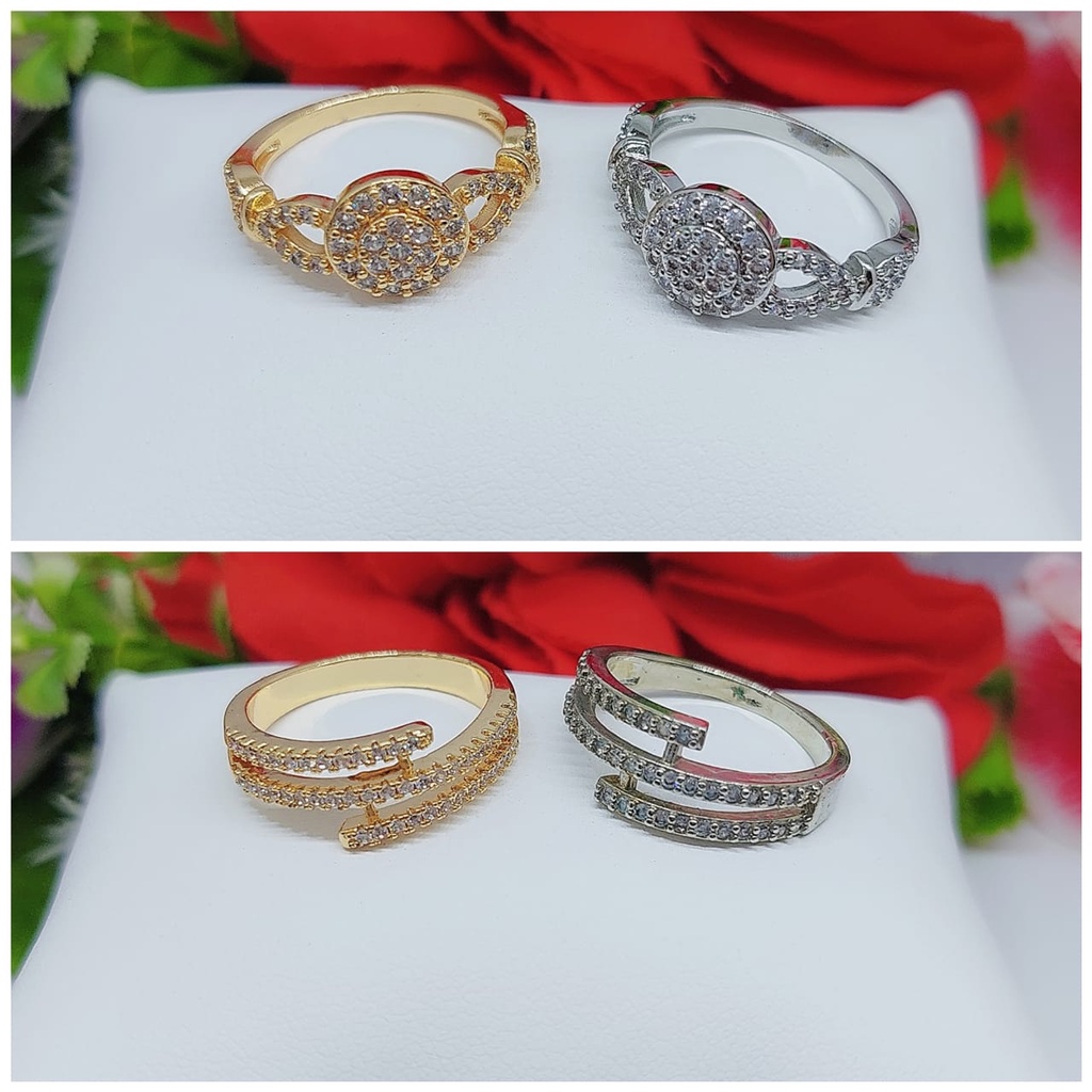 Cincin Xuping Permata Lapis Emas 66A-69A