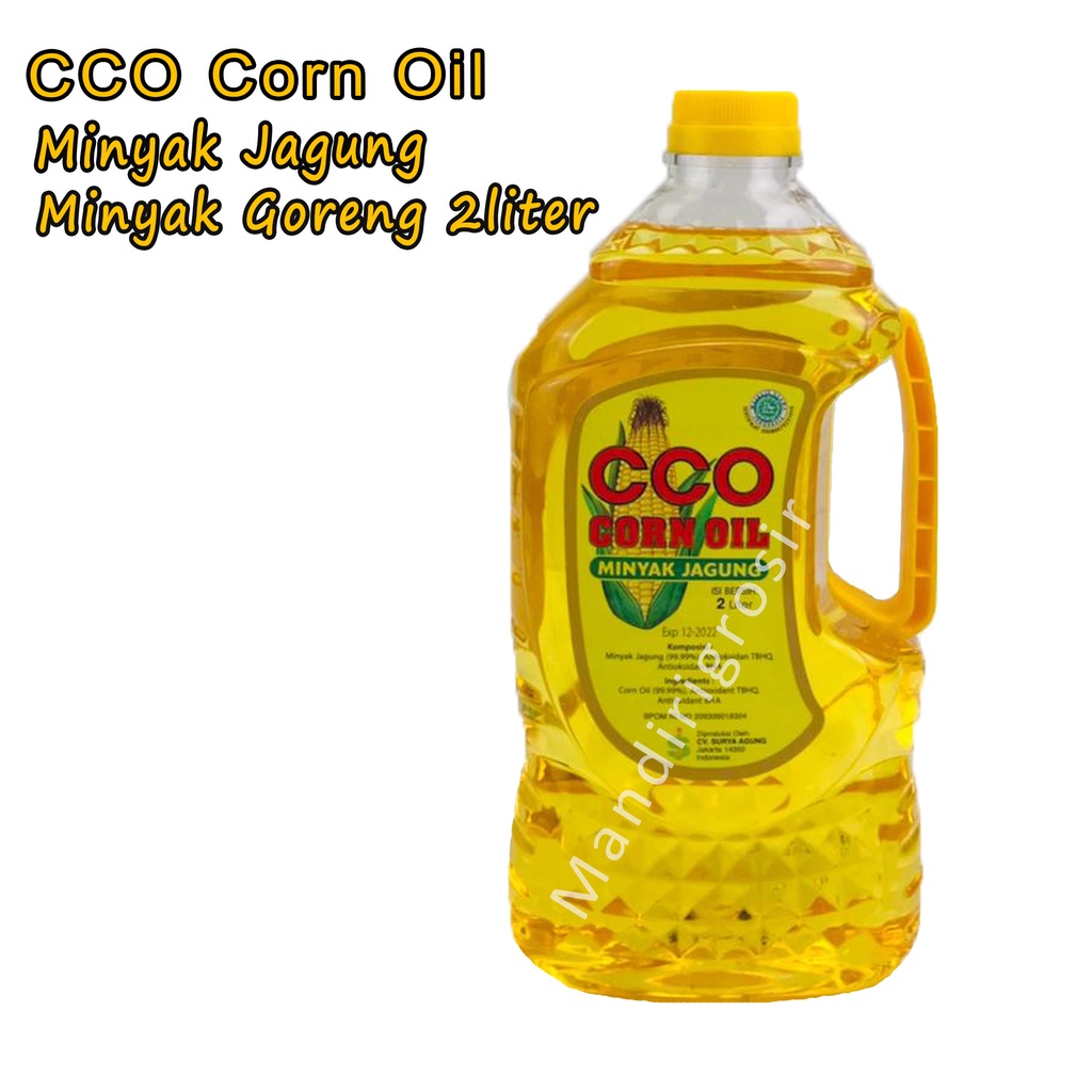 Minyak Jagung *CCO Corn Oil * Minyak Goreng * 2 Liter