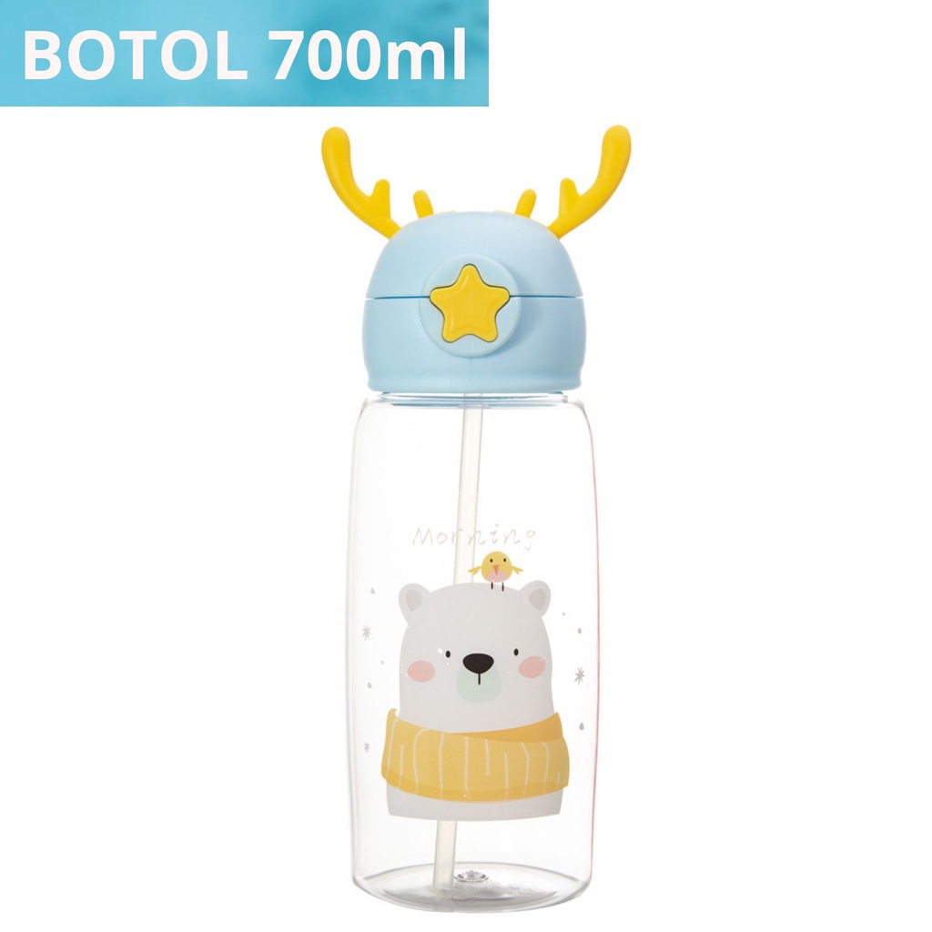 Botol Minum Anak 700mL - Botol Kids Viral 700 ML BPA FREE