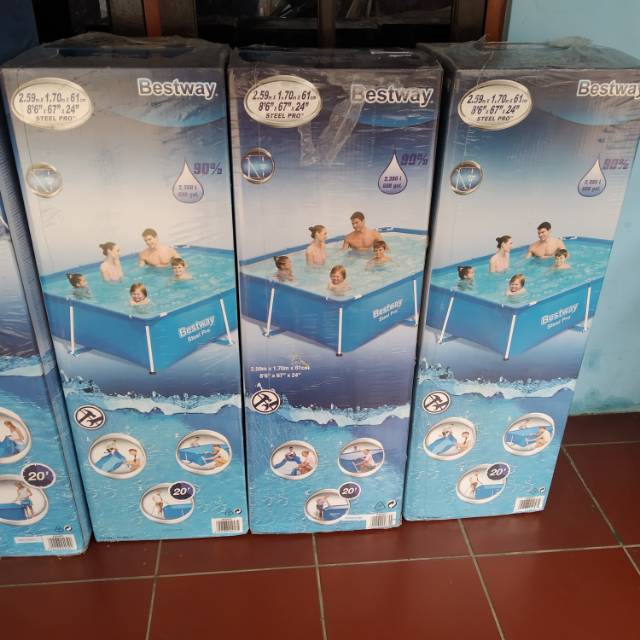Kolam renang anak merk bestway uk. 2,5 mtr